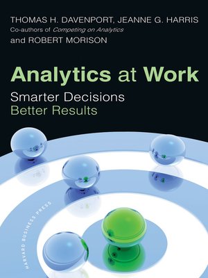 cover image of Analytics at Work